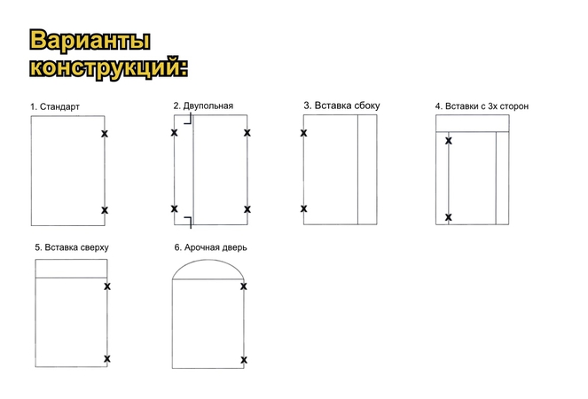 Варианты конструкций
